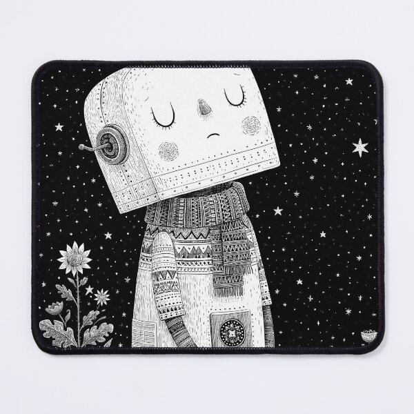 Item preview, Lonely Robot Under the Moon designed and sold by Retro Type.