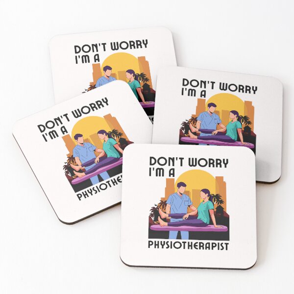 Item preview, Don’t worry, I’m a physiotherapist. Funny Gifts For Physiotherapists And Chiropractors designed and sold by iX-Physio.