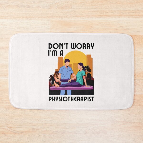 Item preview, Don’t worry, I’m a physiotherapist. Funny Gifts For Physiotherapists And Chiropractors designed and sold by iX-Physio.