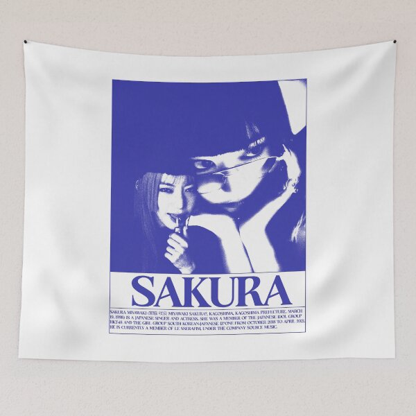 Item preview, Sakura of le sserafim  designed and sold by bangxhai.