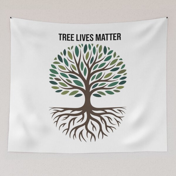 Item preview, Earth Day Tree Lives Matter - Save The Trees designed and sold by sailorjessiArt.
