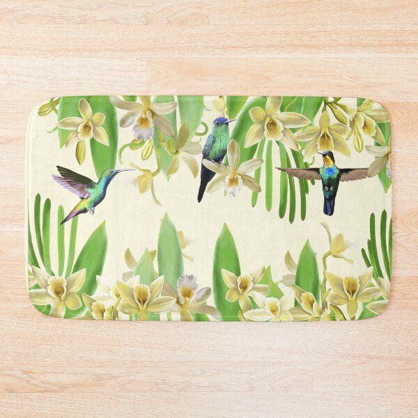 Item preview, Hummingbird and Vanilla Orchid designed and sold by Art_By_Wing.
