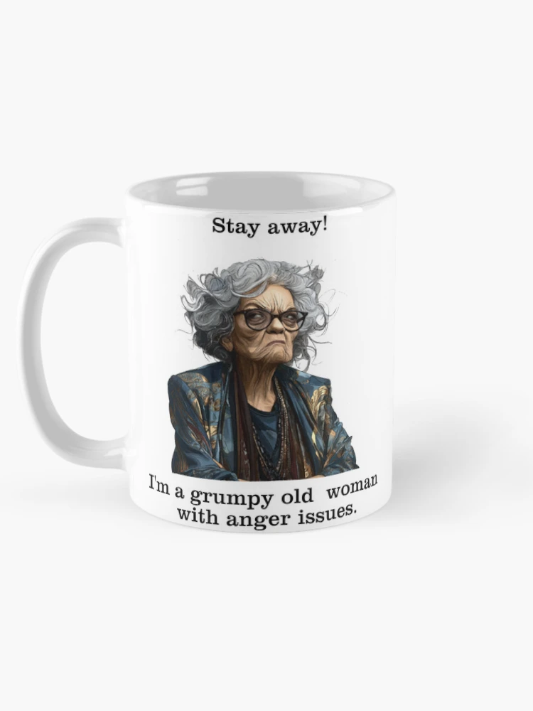 Thumbnail 5 of 6, Coffee Mug, Grumpy designed and sold by Ute Rüger.