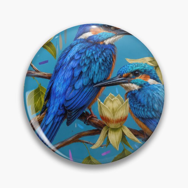 Item preview, Azure Kingfishers designed and sold by andreisky.
