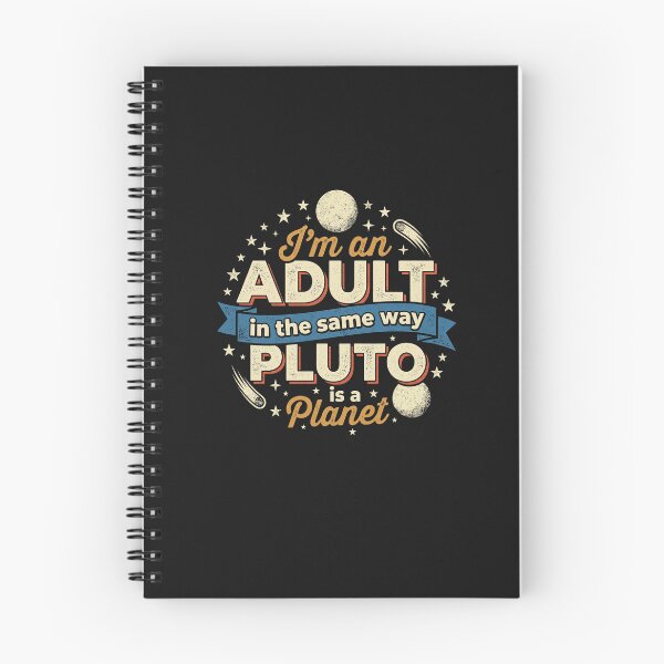 Item preview, Pluto Adult Life Pun designed and sold by AdyKurniawan.