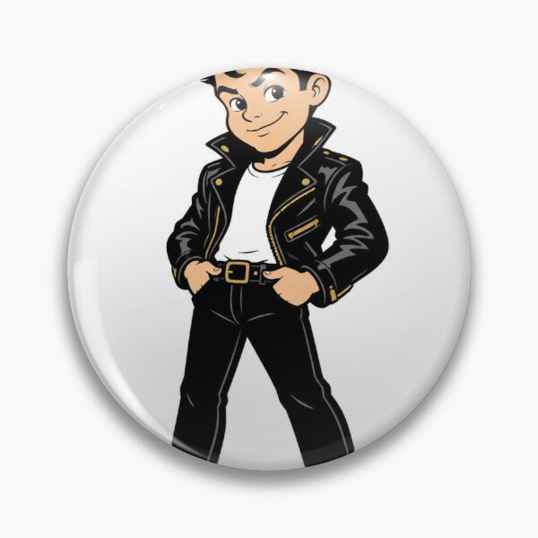 Item preview, Retro Boy Sticker – Vintage Cartoon designed and sold by LevelUpReads.