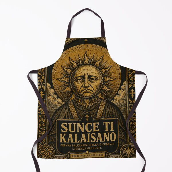 Item preview, Sunce Ti Kalaisano – Ancient Balkan Prophecy Icon Design designed and sold by InnerwayStudio.