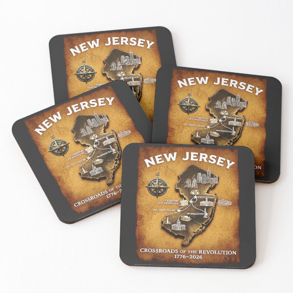 Item preview, NJ Crossroads of the Revolution 1776–2026 designed and sold by rygenr8.