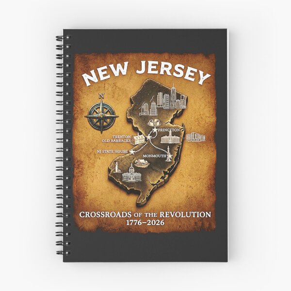 Item preview, NJ Crossroads of the Revolution 1776–2026 designed and sold by rygenr8.