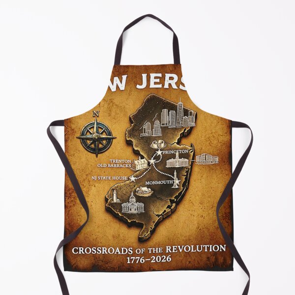 Item preview, NJ Crossroads of the Revolution 1776–2026 designed and sold by rygenr8.