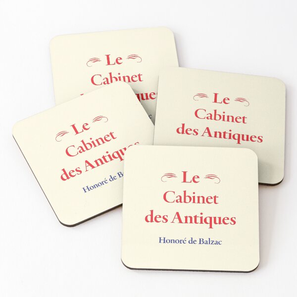 Item preview, Balzac, Le Cabinet des Antiques, French Novelist and Playwright, Classic Literature designed and sold by CharlottePlaceArt.