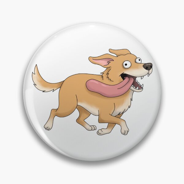 Item preview, Funny Crazy Dog With Long Tongue designed and sold by Szkicerka.