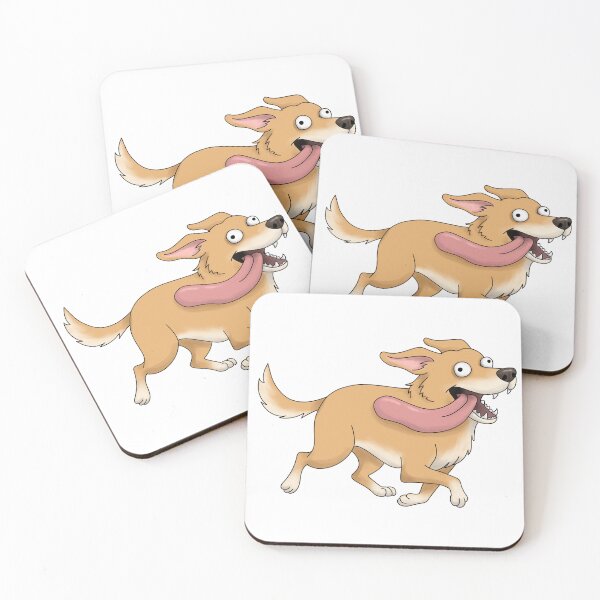 Item preview, Funny Crazy Dog With Long Tongue designed and sold by Szkicerka.