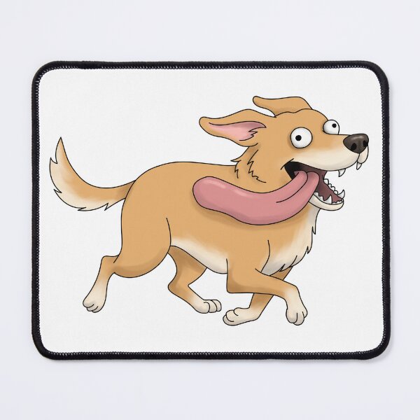 Item preview, Funny Crazy Dog With Long Tongue designed and sold by Szkicerka.