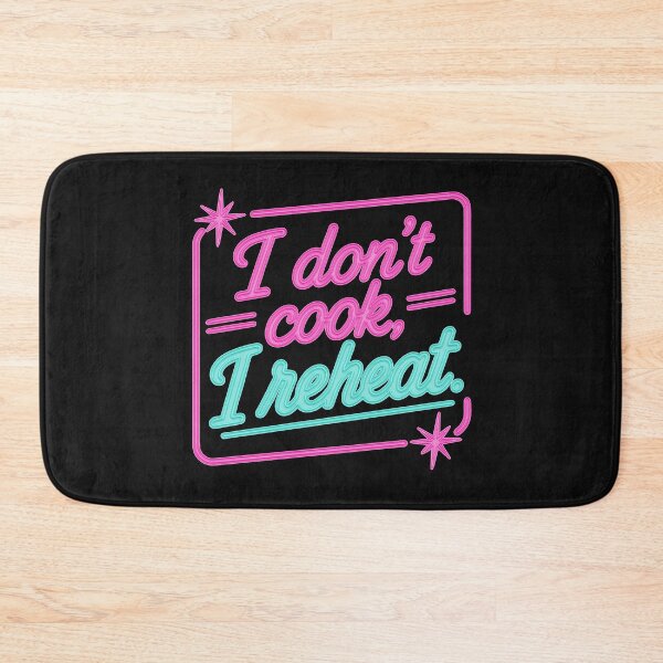 Item preview, I Dont Cook I Reheat Neon Sign Funny Kitchen Decor Retro designed and sold by MalisoStickers.