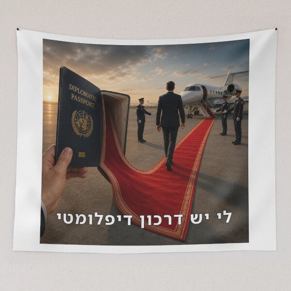 Item preview, I Have a Diplomatic Passport - image designed and sold by ariksworld.