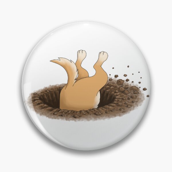 Item preview, Funny Dog Digging Giant Hole designed and sold by Szkicerka.