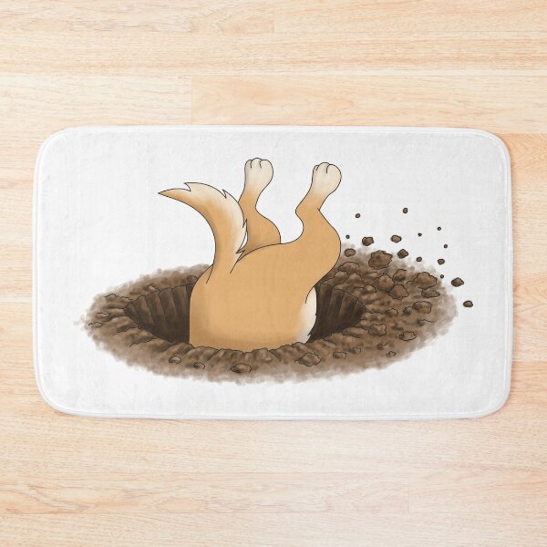 Item preview, Funny Dog Digging Giant Hole designed and sold by Szkicerka.