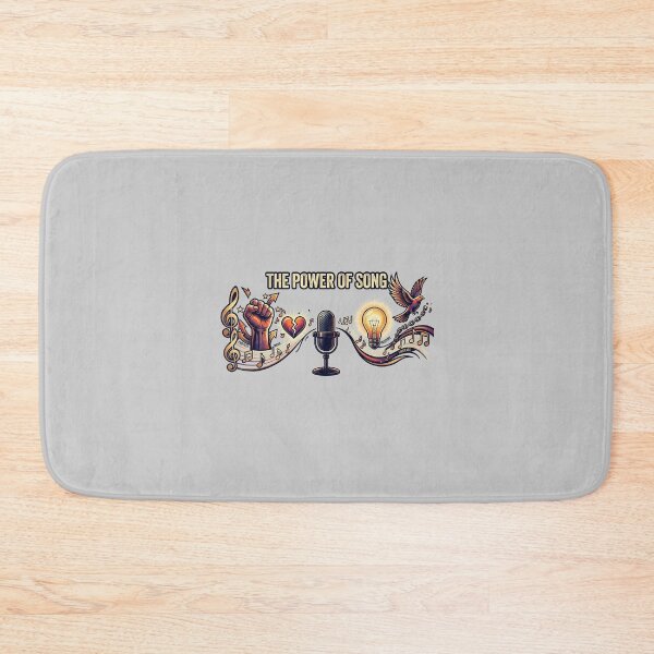 Item preview, The Power Of Song - Protest Mend Inspire Liberate Musical Art designed and sold by Style-InkPulse.