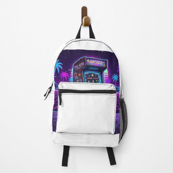 Item preview, Retro Arcade Press Start Pixel Art Vaporwave Streetwear designed and sold by nandibucek.