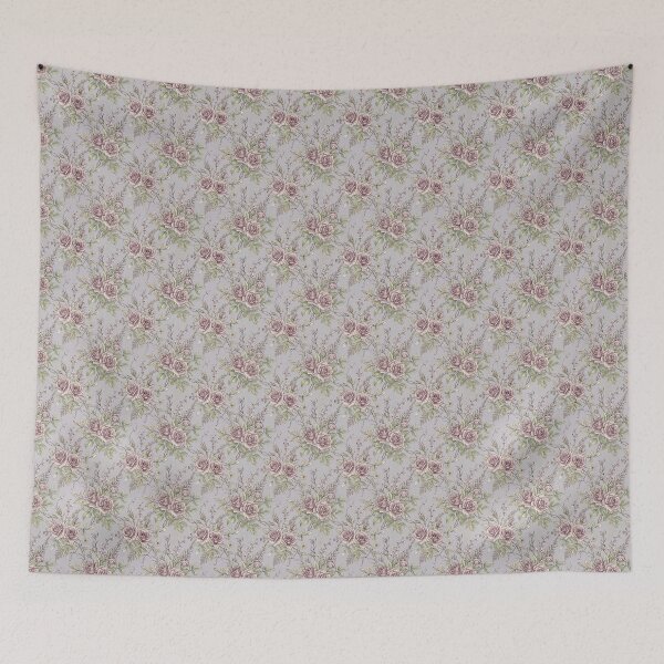 Item preview, Vintage Rose Floral Pattern in Dusty Lavender designed and sold by SplashTastic.