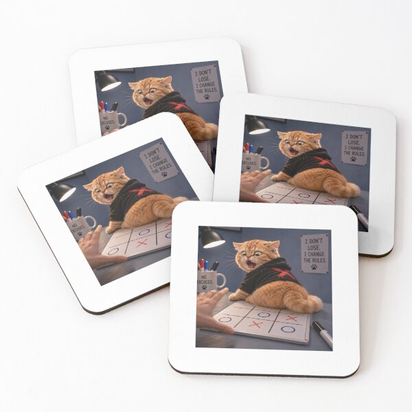Item preview, Orange Cat Changing The Rules designed and sold by LovelyCatGalaxy.