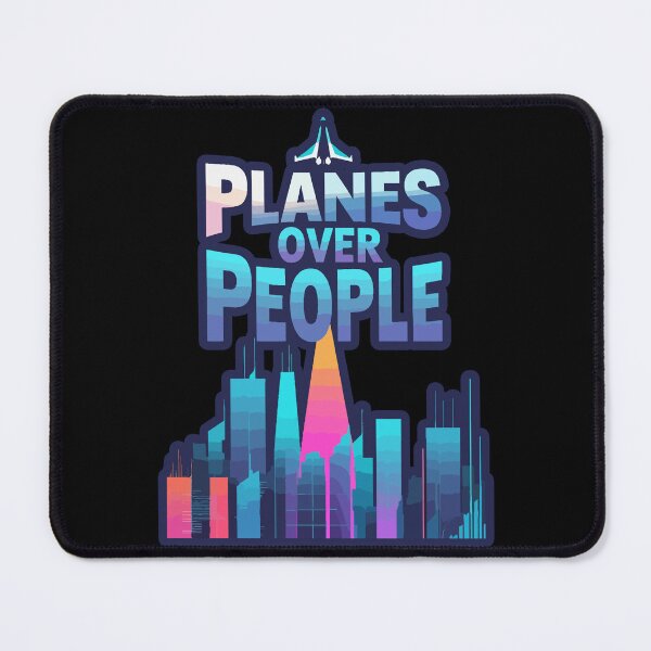 Item preview, Planes Over People | Synthwave AvGeek & Plane Spotter Gear designed and sold by philippo artworks.