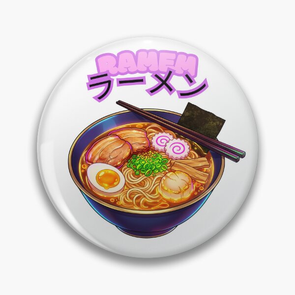 Item preview, Japanese Ramen Noodle Soup – Anime Food Design designed and sold by Shirt-Otakus.