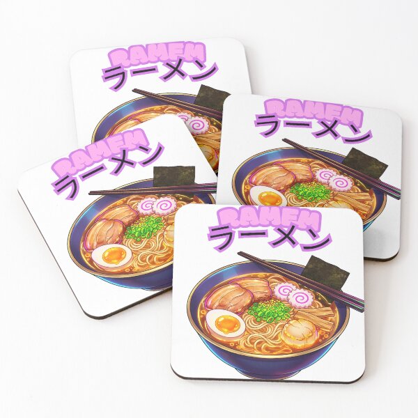 Item preview, Japanese Ramen Noodle Soup – Anime Food Design designed and sold by Shirt-Otakus.