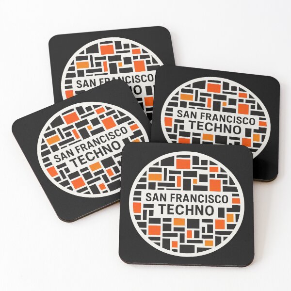 Item preview, San Francisco Techno Design | Underground Electronic Music Graphic designed and sold by |TRSSHOP|.