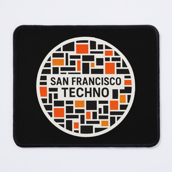 Item preview, San Francisco Techno Design | Underground Electronic Music Graphic designed and sold by |TRSSHOP|.