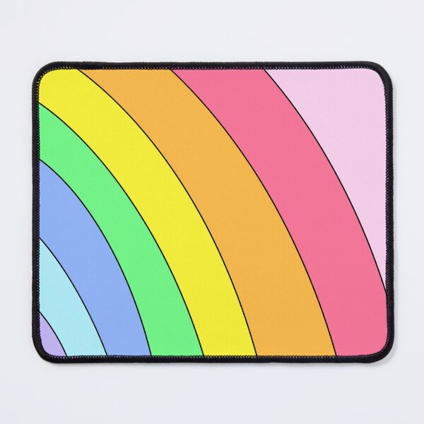 Item preview, Groovy Pastel Rainbow Pattern designed and sold by LesleySilly.