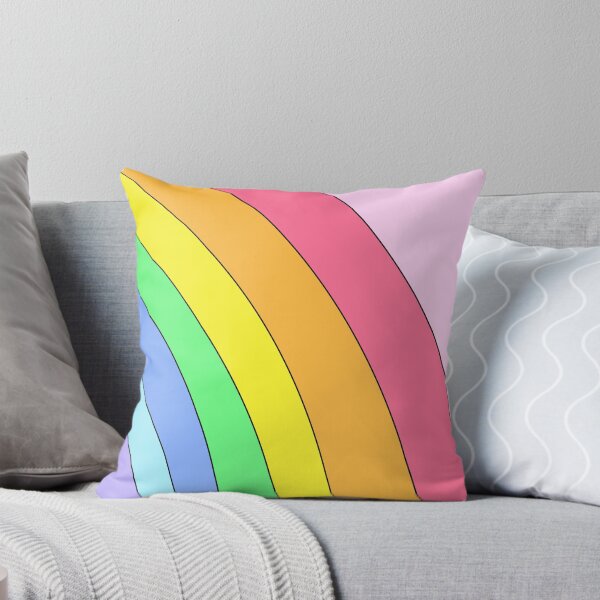 Item preview, Groovy Pastel Rainbow Pattern designed and sold by LesleySilly.