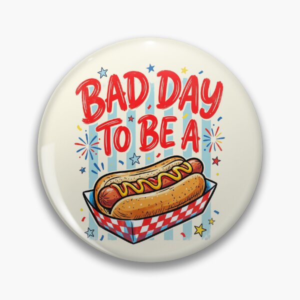 Item preview, Bad Day to be a Hot Dog designed and sold by dudelinart.
