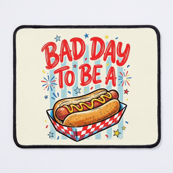 Item preview, Bad Day to be a Hot Dog designed and sold by dudelinart.