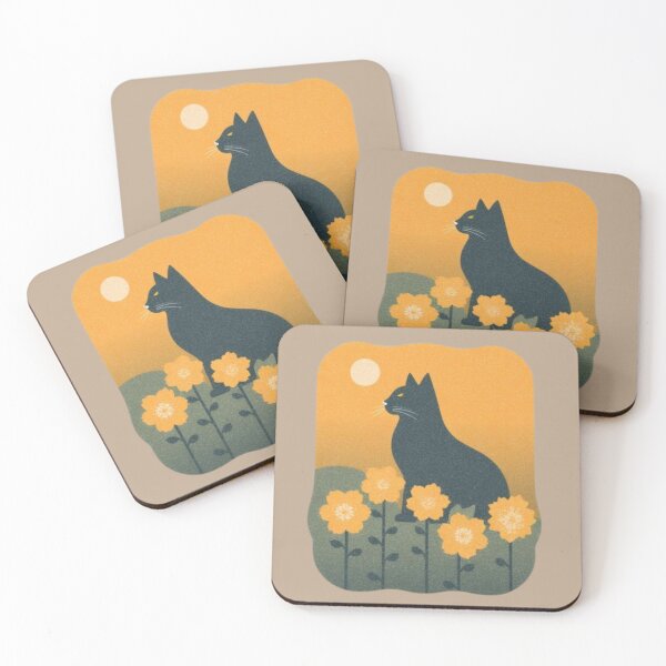 Item preview, Golden Flower Cat designed and sold by mellow-koko.