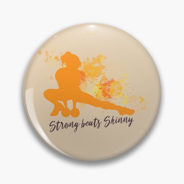 Item preview, Strong beats skinny designed and sold by RadiantRebelCo.