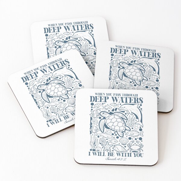Item preview, Bible Verse Sea Turtle Faith Summer Christian Ocean Design designed and sold by Image Shop Australia.