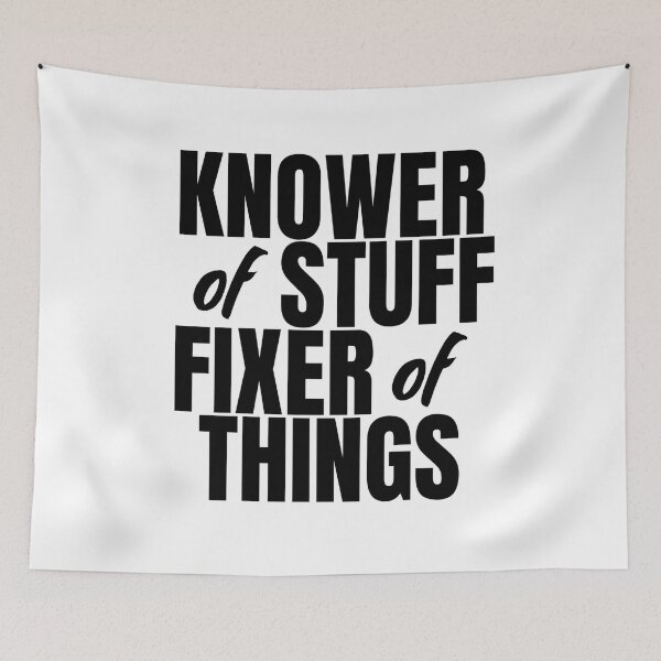 Item preview, Knower Of Stuff Fixer Of Things designed and sold by Dondonmart.