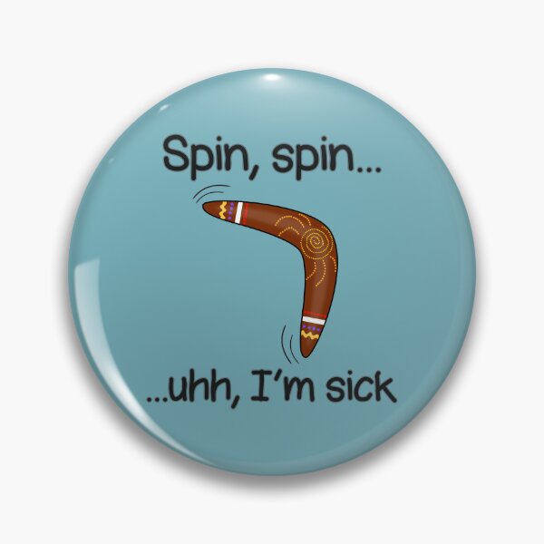 Item preview, Boomerang spin, spin designed and sold by PoppyPurple.