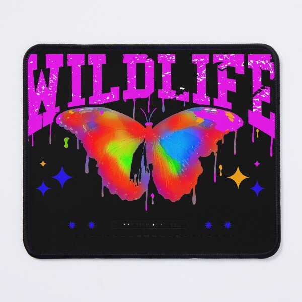 Item preview, Butterfly Effect Wildlife Graphic Tee Colorful Retro Streetwear T-Shirt designed and sold by SouthPrint.
