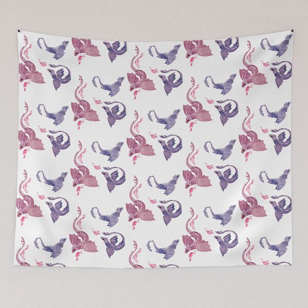 Item preview, Dragon Fire Pink  Purple designed and sold by asiapenguinw.