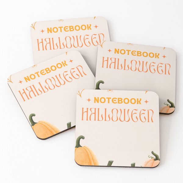 Item preview, Cute Halloween Pumpkin Notebook Design designed and sold by Thitinan05.