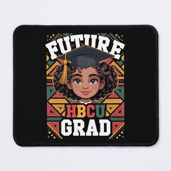 Item preview, Future Hbcu Grad Black Girl Afro Kids Black History Month designed and sold by sailorjessiArt.