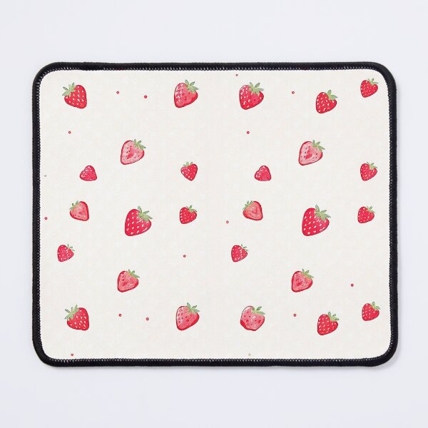 Item preview, Cute Strawberry Toss Pattern designed and sold by pola-pola.