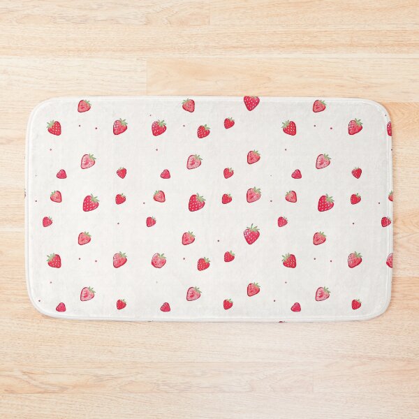 Item preview, Cute Strawberry Toss Pattern designed and sold by pola-pola.