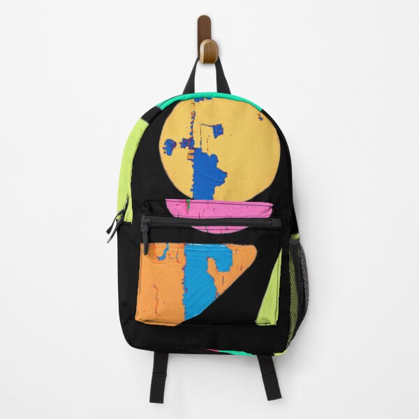 Item preview, Cracked Paint Geometry – Colorful Abstract Shapes Art designed and sold by RDproject.