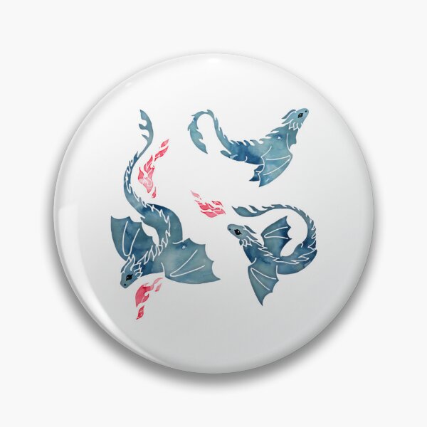 Item preview, Dragon Fire Dark Blue designed and sold by asiapenguinw.