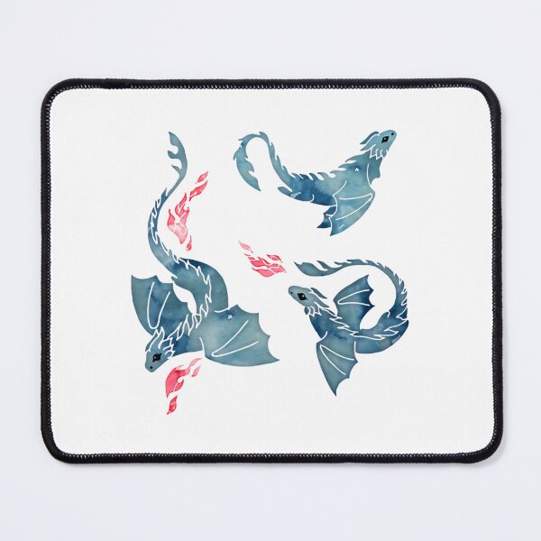 Item preview, Dragon Fire Dark Blue designed and sold by asiapenguinw.