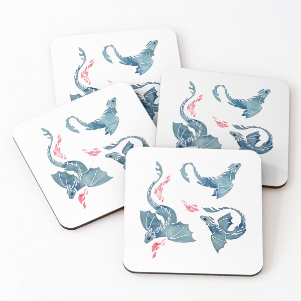 Item preview, Dragon Fire Dark Blue designed and sold by asiapenguinw.